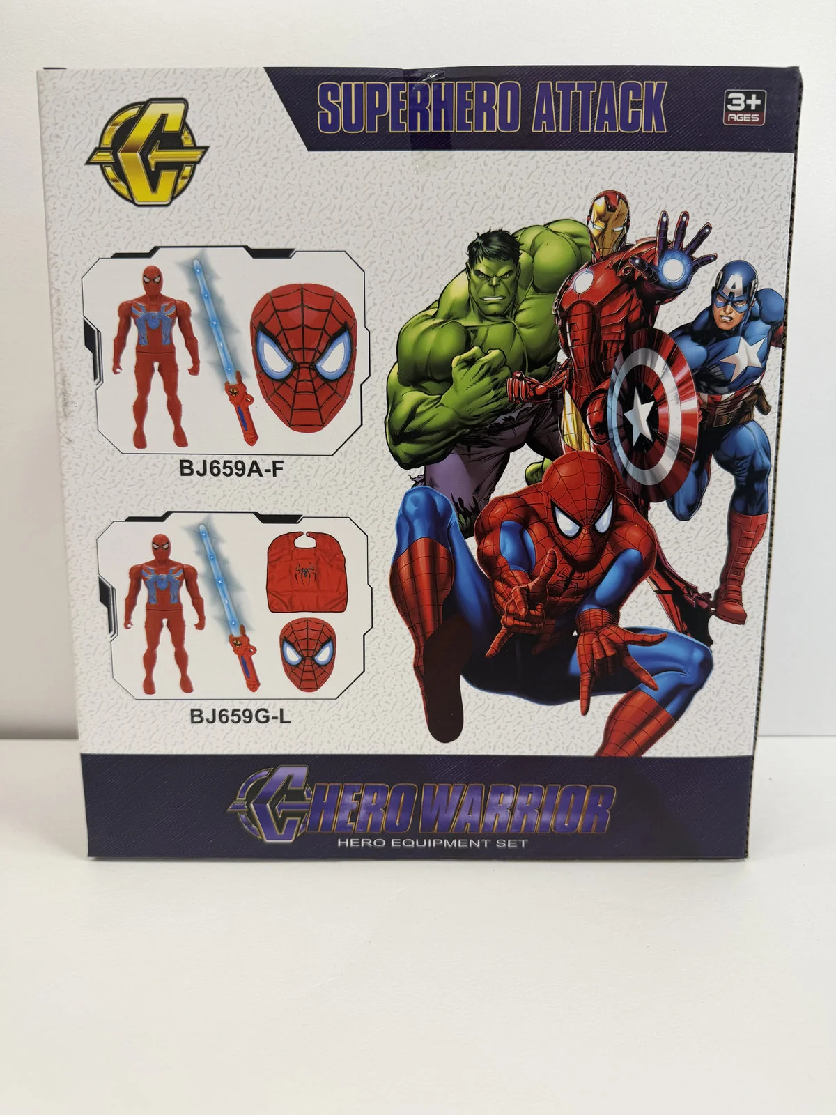 Դիմակ և բացվող թուր "Capitan America" — նկար 2