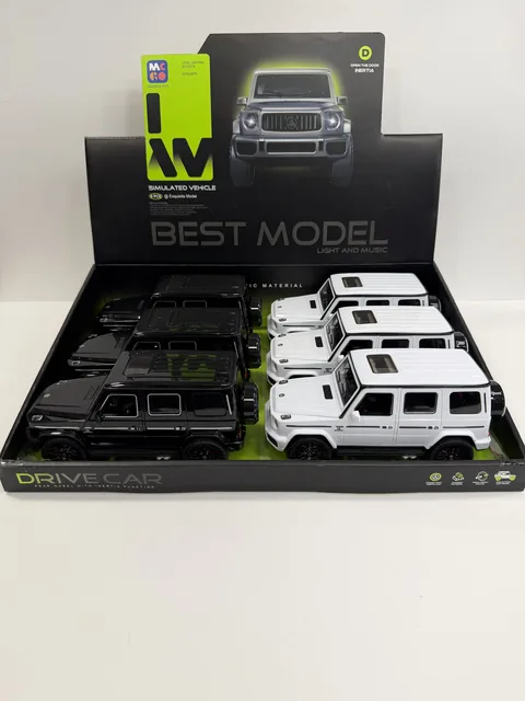Մեքենա "Mercedes G class" ձայնային և իներցիոն 20սմ 6 հատ