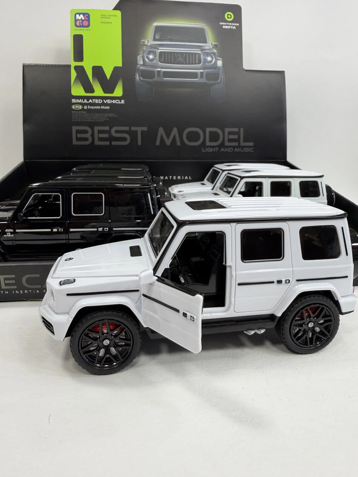 Մեքենա "Mercedes G class" ձայնային և իներցիոն 20սմ 6 հատ — նկար 2