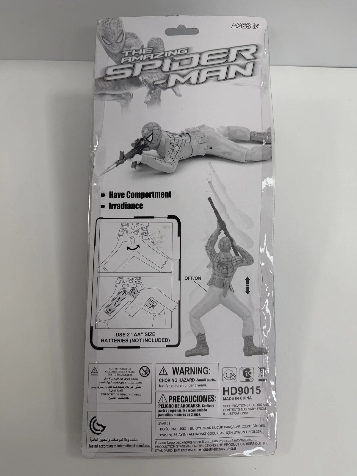 "Spider men" քայլող և ձայնային — նկար 2
